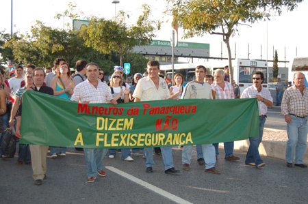 Historical demonstration in Lisbon