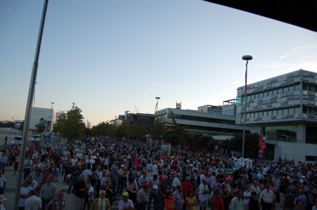 Historical demonstration in Lisbon