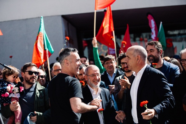 Inauguração do Mural Colectivo de Azulejos «Cumprir», Porto