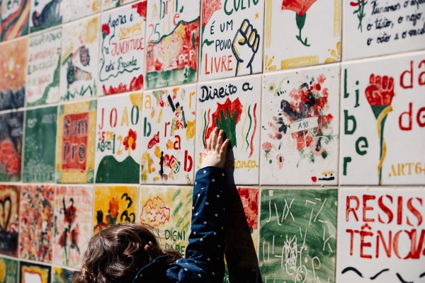 Inauguração do Mural Colectivo de Azulejos «Cumprir», Porto