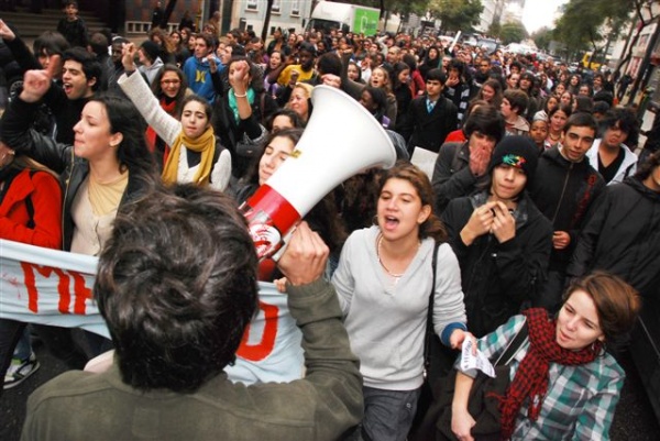 Jornada de Luta dos estudantes do Ensino Secundário - 4 de Fevereiro de 2010