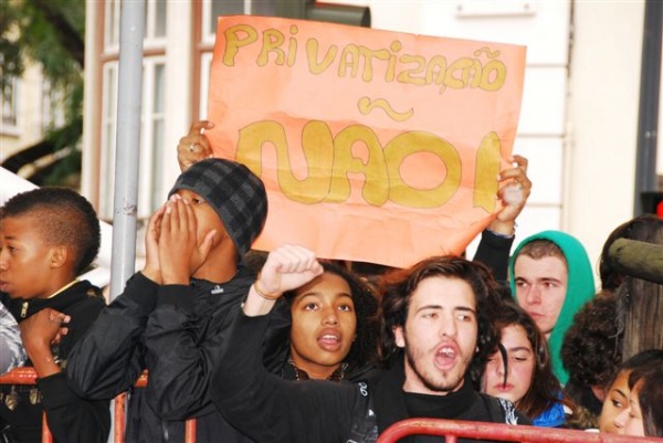 Jornada de Luta dos estudantes do Ensino Secundário - 4 de Fevereiro de 2010