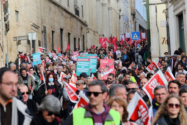 CGTP-IN demonstration «National Day of Outrage, Protest and Struggle»