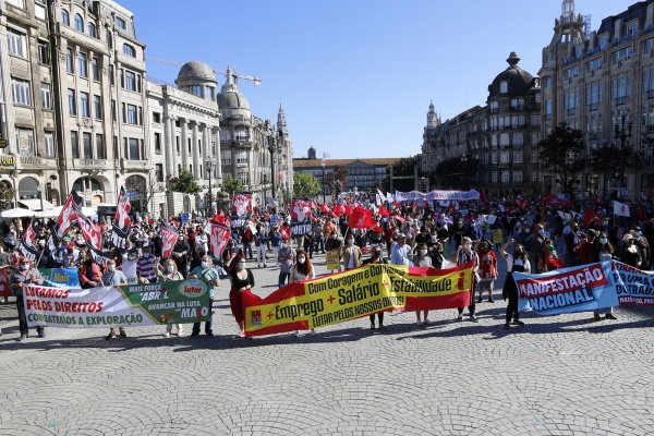 Demonstration promoted by CGTP-IN «For a Europe of workers and peoples», Porto