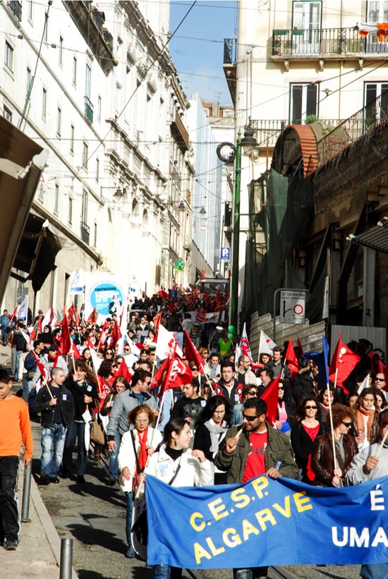 Manifestação de jovens trabalhadores - 26 Março de 2010