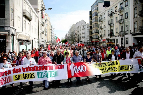 Rally of the 1st May 2015 in Lisbon