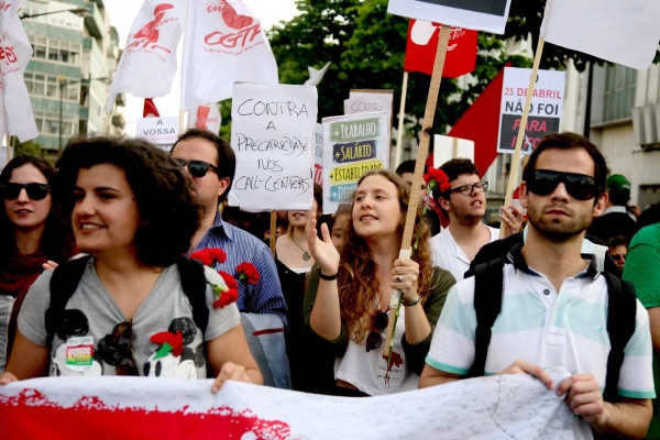 Rally of the 1st May 2015 in Lisbon