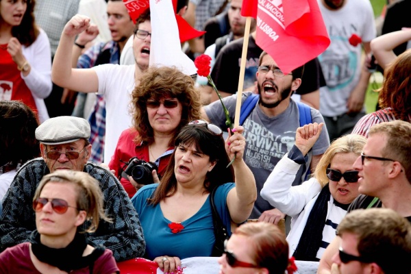 Rally of the 1st May 2015 in Lisbon