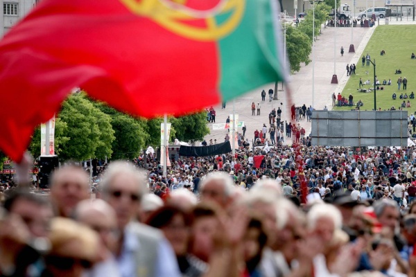 Rally of the 1st May 2015 in Lisbon