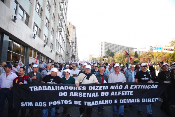 Manifestação Nacional CGTP-IN - 13 de Março de 2009