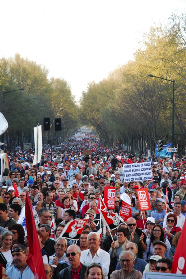 Manifestação Nacional CGTP-IN - 13 de Março de 2009