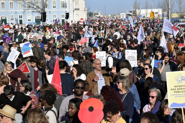 National Demonstration of Women, Lisbon