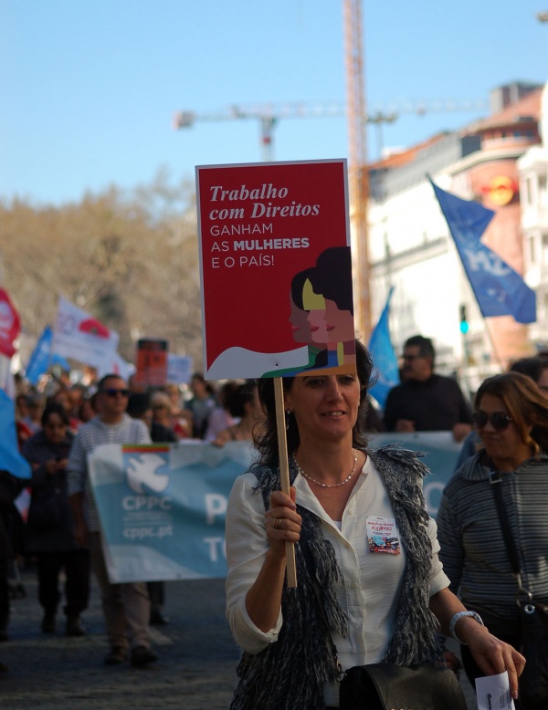 National Demonstration of Women, Lisbon