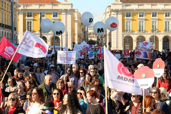 National Demonstration of Women, Lisbon