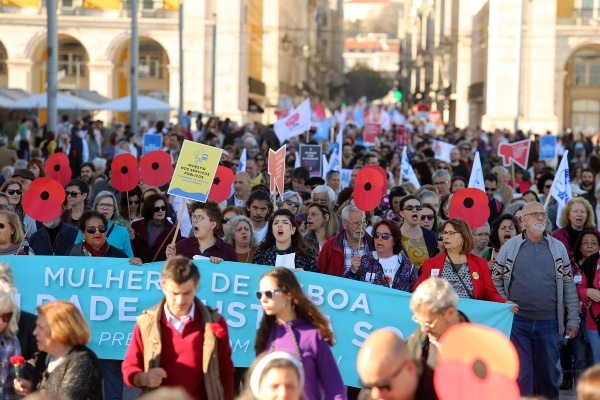 National Demonstration of Women, Lisbon
