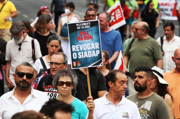 Manifestação Nacional dos trabalhadores da Administração Pública