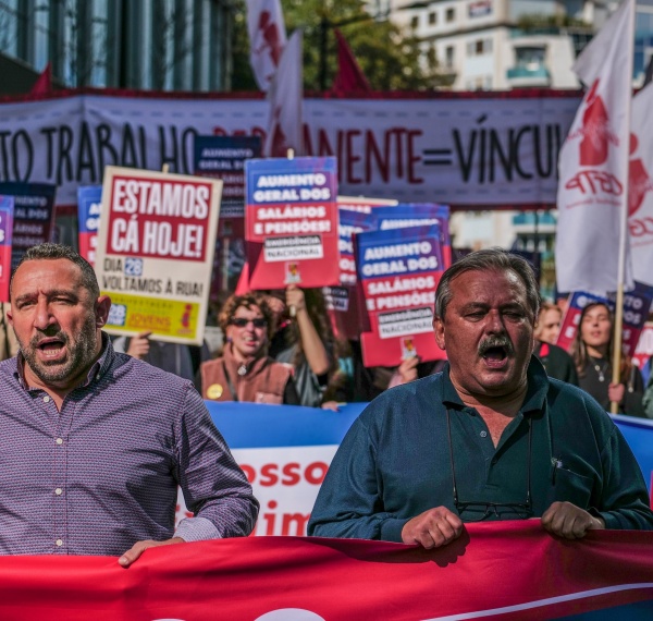 National Demonstration «Everyone to Lisbon! General increase in wages and pensions – national emergency!”, CGTP-IN