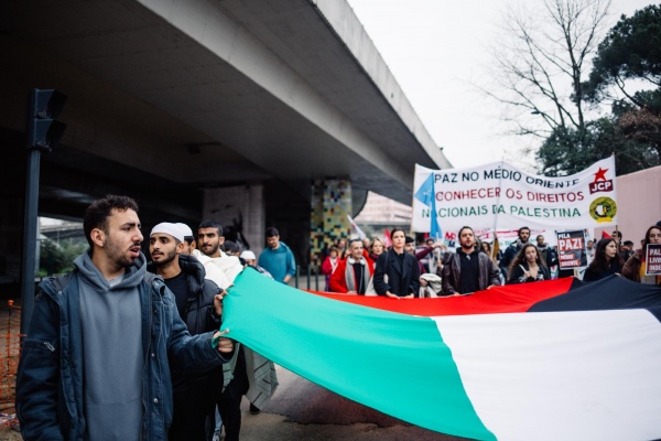 Demonstration for Peace in the Middle East