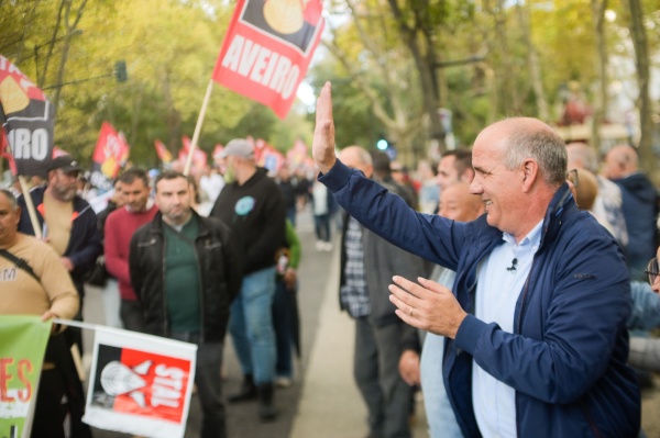 National March of CGTP-IN against the Labour Package