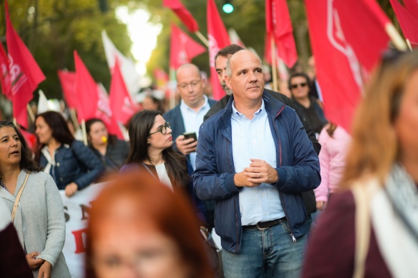 National March of CGTP-IN against the Labour Package