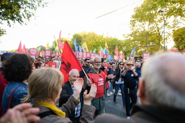National March of CGTP-IN against the Labour Package