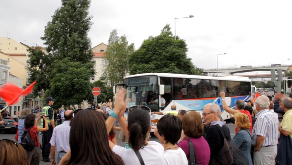 Marcha por Abril contra a exploração e o empobrecimento