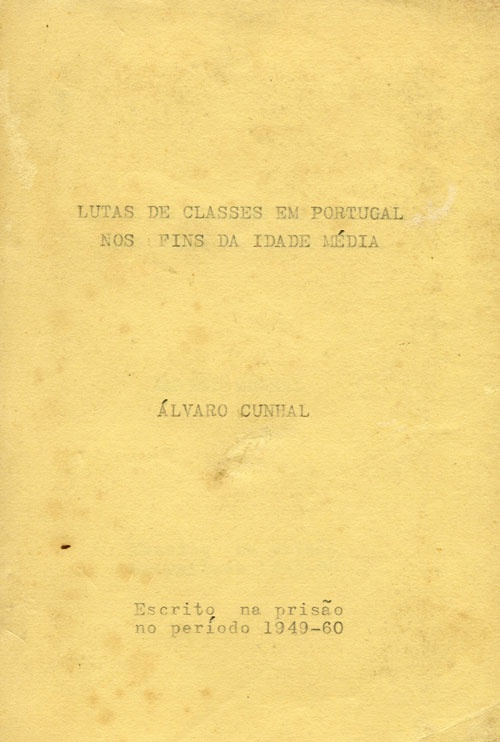 As Lutas de Classes em Portugal nos Fins da Idade Média
