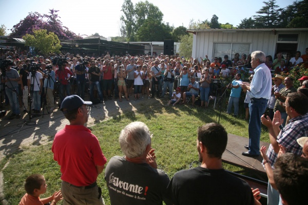 Saudação aos participantes na Jornada de Trabalho da 40ª Festa do Avante!