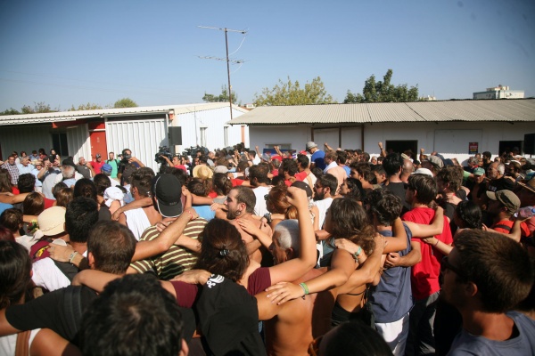 Saudação aos participantes na Jornada de Trabalho da 40ª Festa do Avante!