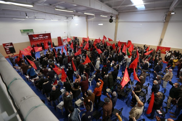 Sessão Pública «PCP - Contigo todos os dias» na Baixa da Banheira, Moita