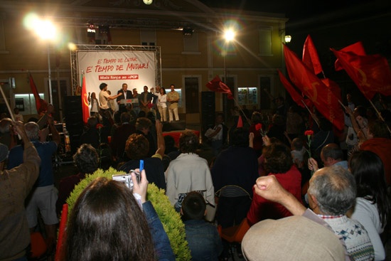 Comício em Alhandra - 18 de Setembro de 2008
