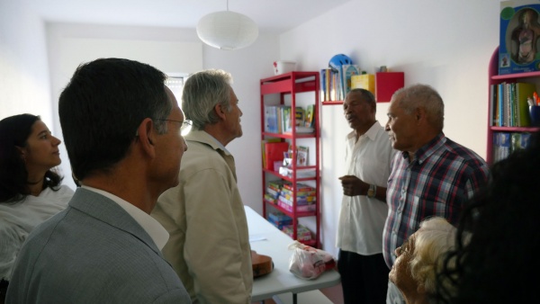 Visita e contacto com a população do Bairro da Bela Vista